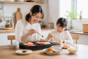 おせちの煮物は幼児にどう取り分ける？
